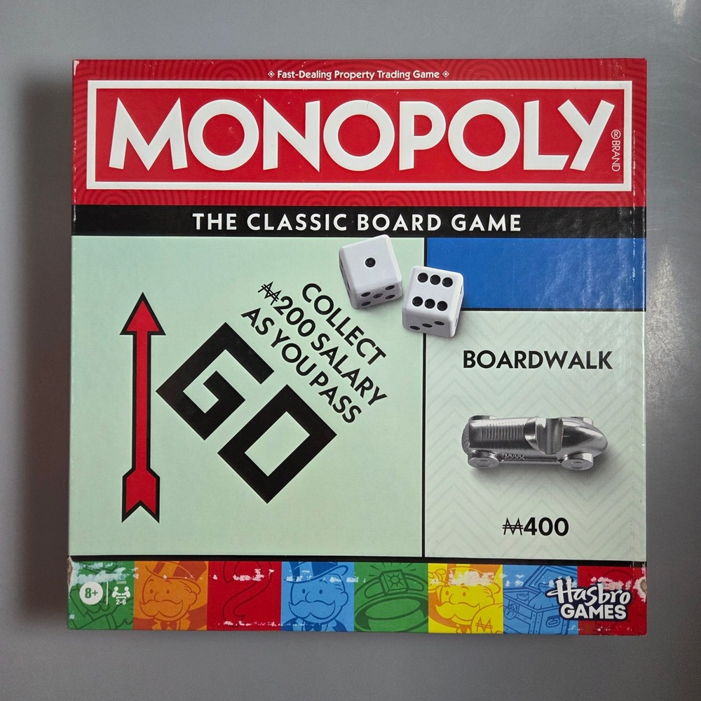 Monopoly The Classic‎ Board Game Hasbro Games C1009 New Factory Sealed
